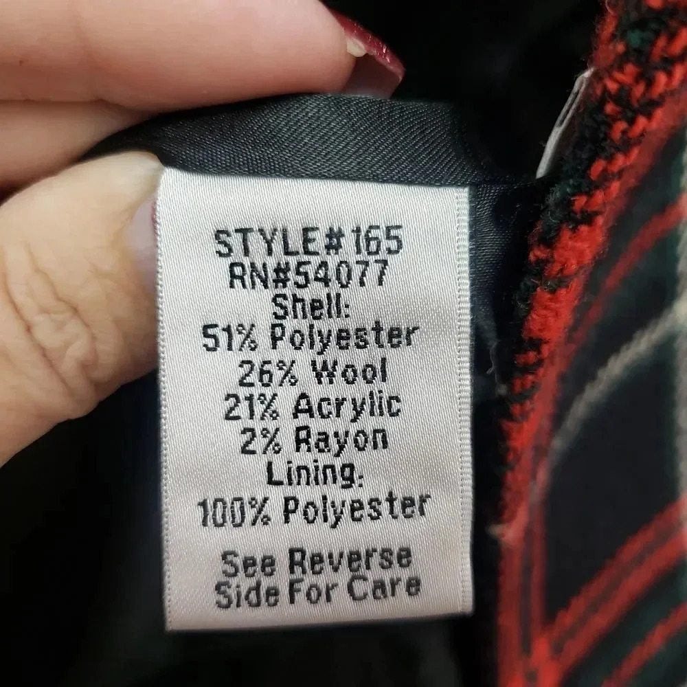 CAbi #165 Manhattan Tartan Double Breasted Plaid Blazer - Picture 5 of 8